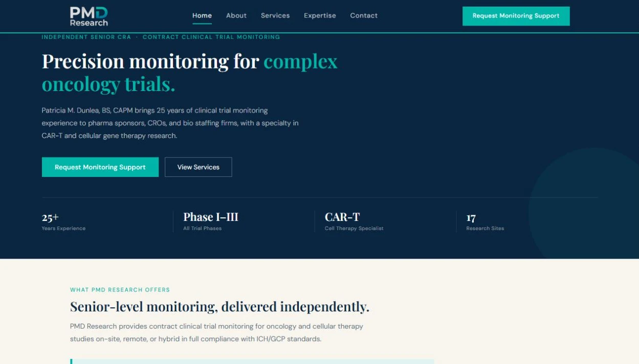 PMD Research website